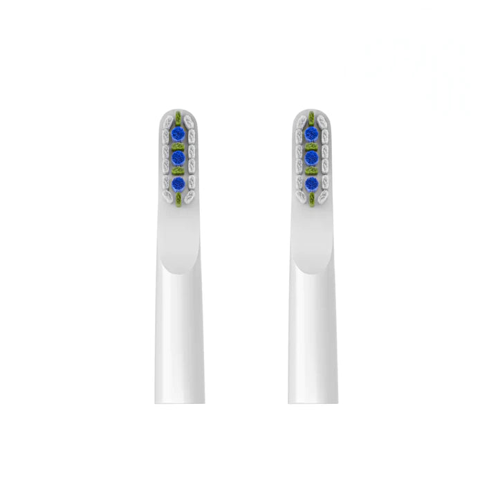 MinMun Replacement Toothbrush Heads X2 (Pack of 2)