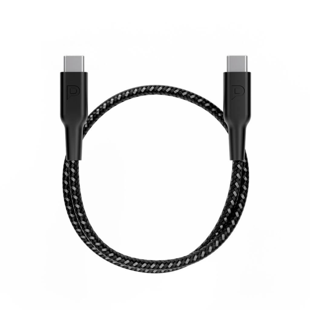 Powerology Braided 60W USB-C to USB-C  Fast Charging & Data Cable | PCBA008 |