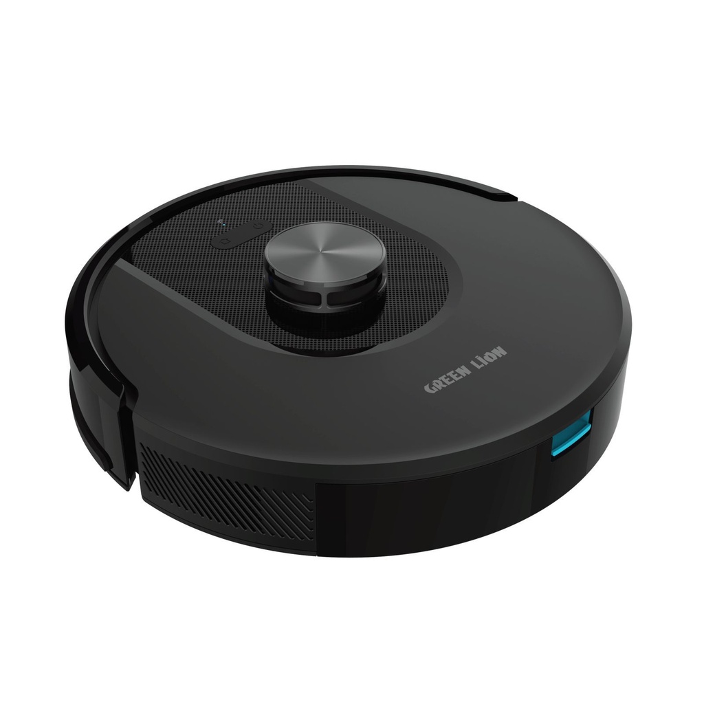 Green Lion Smart Robot Vacuum Cleaner - Black | GNSMRVACMBK |
