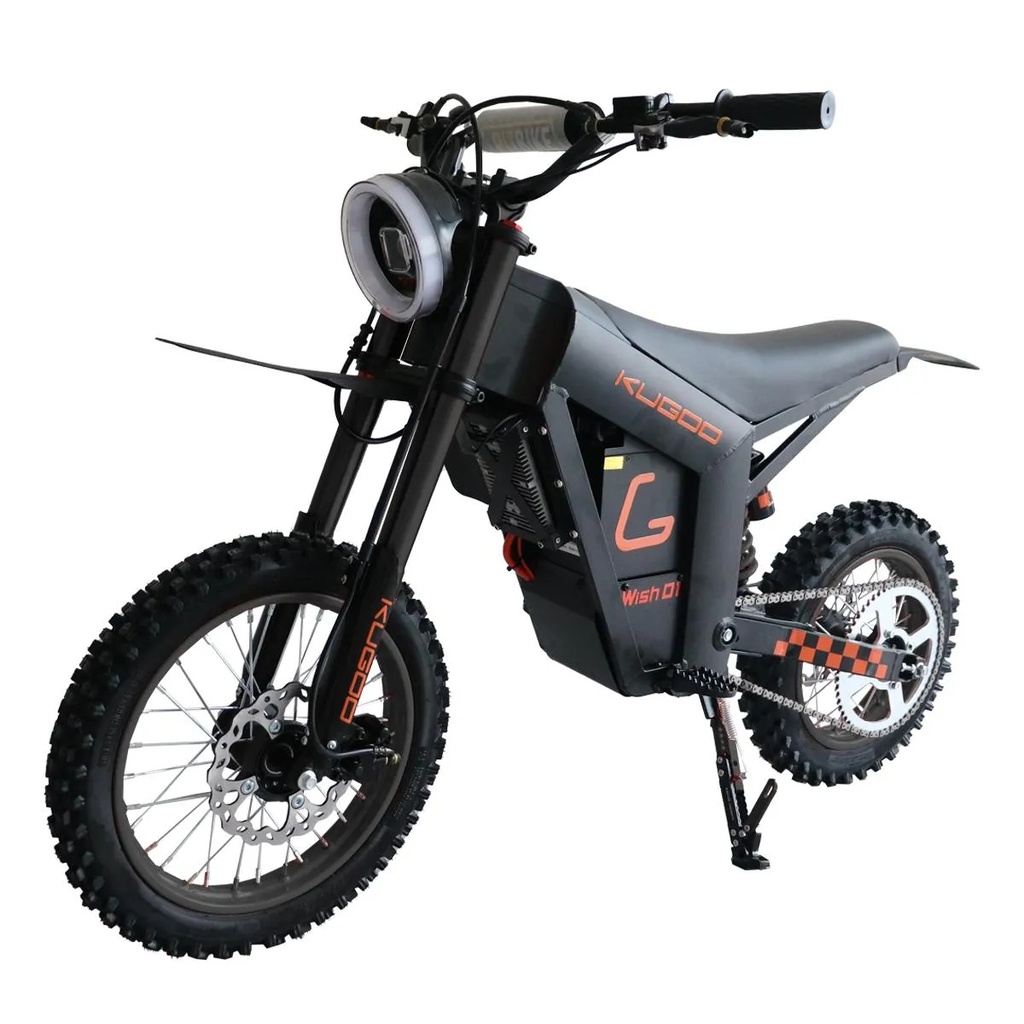 Kugoo Wish 01 Electric Bike With 55km/h Maximum Speed, 50km Range | Black