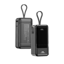 ما يفضي: باور بانك عالي القدرة من حمد ستور بسعة 20000 مللي أمبير، شحن سريع بقوة 65 واط، كابل مدمج من النوع‑C ولايتنينج، منافذ USB‑A والنوع‑C، مثالي للسفر | 7MD2445 |