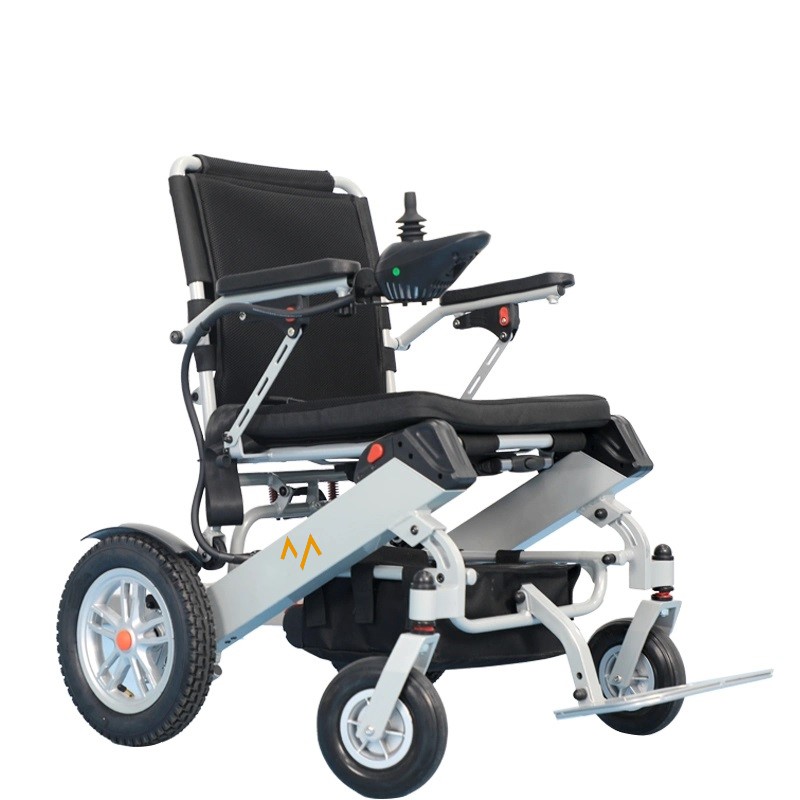 7MD Portable Foldable Electric Wheelchair Smooth Ride for Disabled & Elderly Travel