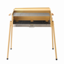 Porodo Lifestyle Camping Portable Charcoal Grill Carbon Oven Light Brown |PD-LCACGO-LTBR|