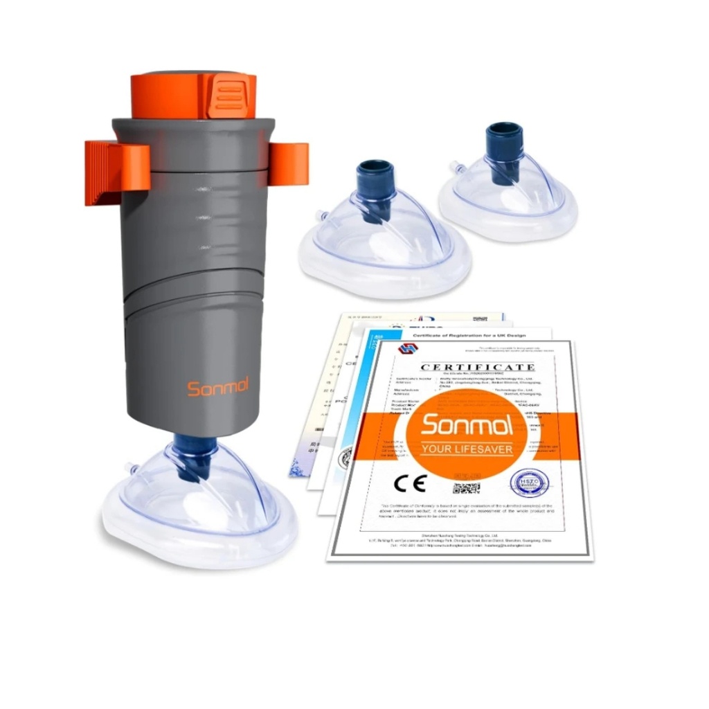 Sonmol Automatic Anti-Choking Rescue Device – Quick & Safe Rescue for Kids & Adults With 3 Masks