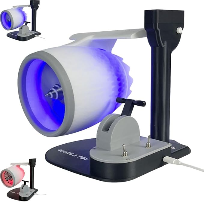 نموذج محرك مروحة توربو الإبداعية من نيكولا | مروحة USB مكتبية