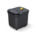 GREEN LION Foot Bath Massager Luxurious At-Home Spa Experience - BLACK |GNFOTBATHMBK|