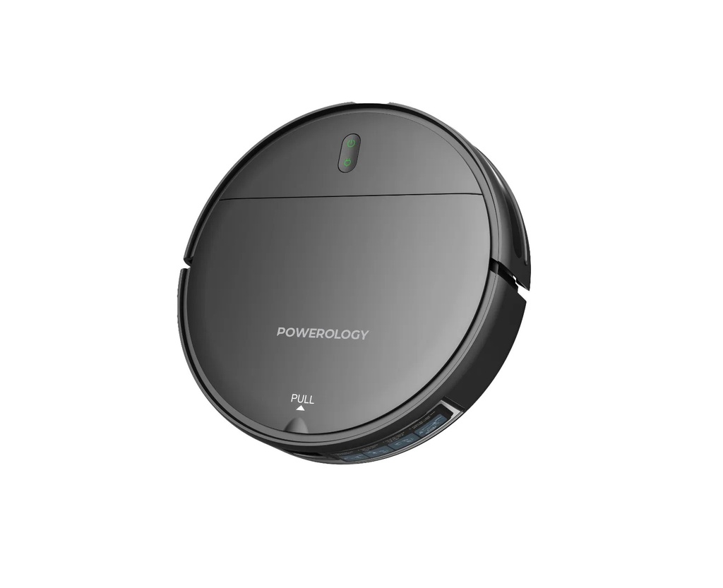 Powerology Smart RoboVac with Vacuum & Mop 2000Pa Suction 110 Minutes Working Time and Precise Navigation |PP058||PPBCHA58|