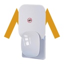 القاتل: مصيدة الحشرات الداخلية من حمد ستور مصيدة لاصقة آمنة وهادئة، مصممة للتحكم بالحشرات باستخدام ضوء LED بالأشعة فوق البنفسجية، بدون فوضى |7MD-10|