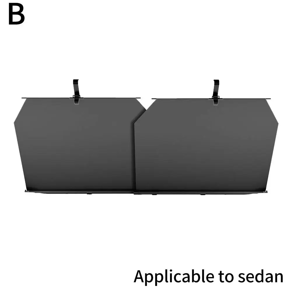 Full Coverage Car Automatic Retractable SunShade Curtain UV Blocking & Adjustable Windshield Protector Car Cover