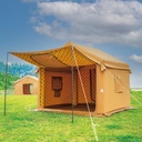 ALHOR Inflatable 3 x 3 Tent Durable Easy to Assemble Water and Wind Resistant Outdoor Shelter with Standard Air Pump