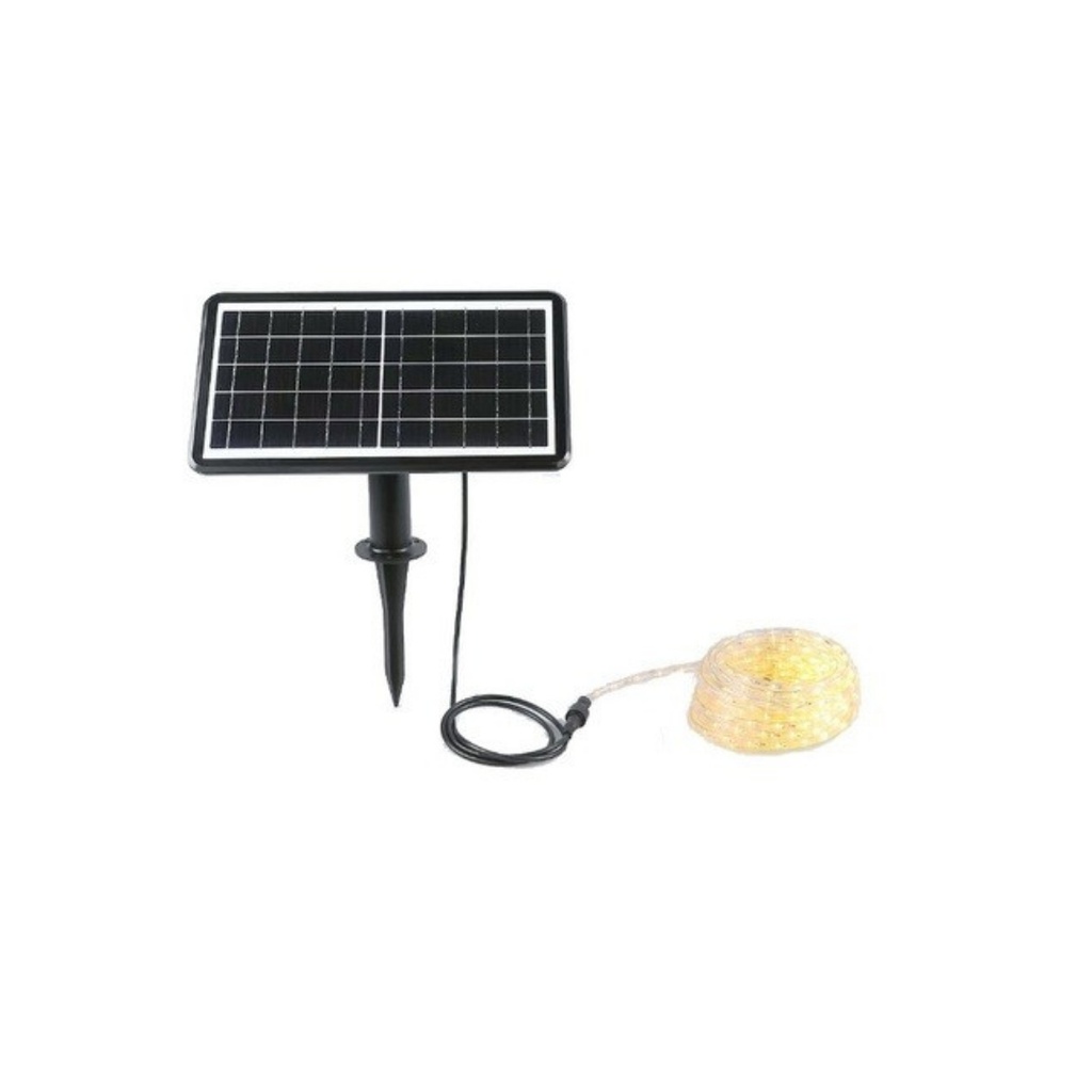 ALHOR 10m Solar Powered Ambient Lighting Strip IP65 Waterproof LED Outdoor Light with 12Ah LiFePO3 Battery |HOR-04-011|