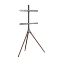 Height Adjustable Sleek Easel Design Tripod Floor TV Stand for 45"- 65" LCD LED Plasma Screens