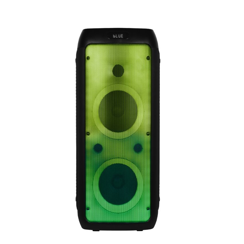 Goui Neon-60 Bluetooth Speaker with Dynamic LED Lights & 60W Stereo Sound Perfect for Parties and Outdoors |G-BT60W-K|