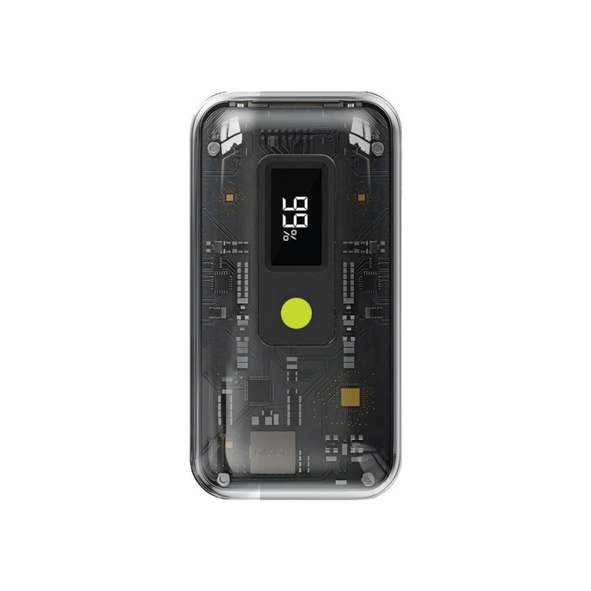 Goui Flash Super Fast 10,000mAh Power Bank with Digital Display and LED Flash Light |G-PBFL10|