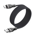 كابل ACEFAST بطول 1.2 متر بقدرة عالية 3A من نوع USB-A إلى USB-C مغناطيسي مضاد للتشابك للشحن السريع ونقل البيانات |C11-04|