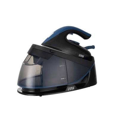 WINNING STAR 2200W Self-Cleaning Ceramic Soleplate Industrial Steam Station Iron  Vertical Steamer for Household and Commercial Use |ST-6129|