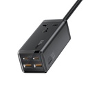 Promate 65W GaNFast Multi Port Power Strip With Universal AC Socket |PowerBrix-GaN65|