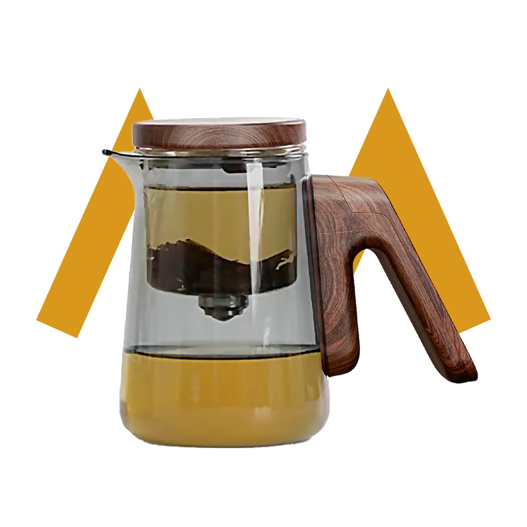 7MD Automatic Teapot Glass Tea Kettle Borosilicate Glass Durable Design Multi Use Compatibility