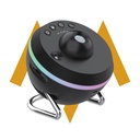 7MD Meteor and Galaxy Projector Mesmerizing Starry Show Meteor Light Effects Adjustable Colorful Projection |7MD-TKQ01|