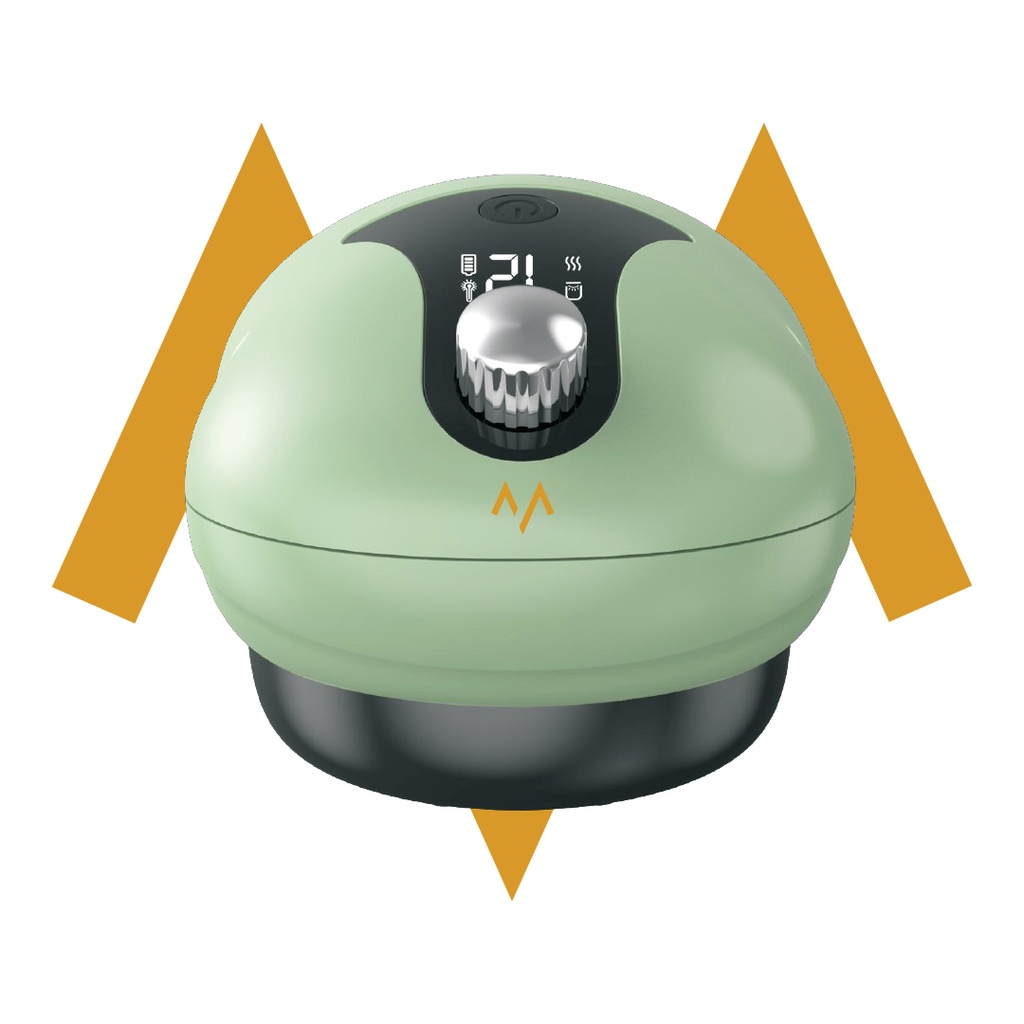 7MD Smart Electric Intelligent Cupping Massager with Red Light Therapy 12 Level Adjustable Pressure LCD Display Heat Function & Multi Mode Breathing for Pain Relief and Muscle Recovery |7MD2496|