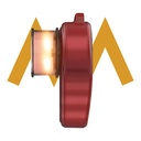 7MD Intelligent Respiratory Cupping Massager with 12 Gear Suction Red Light Therapy Wireless Convenience for Deep Skin Stimulation & Muscle Recovery |7MD2492|