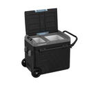 Powerology Dual Compartment Smart Fridge & Freezer 60L Portable Energy Efficient Dual Zone Cooling with 20800mAh Battery - Grey |PP056||PPBCHA56|