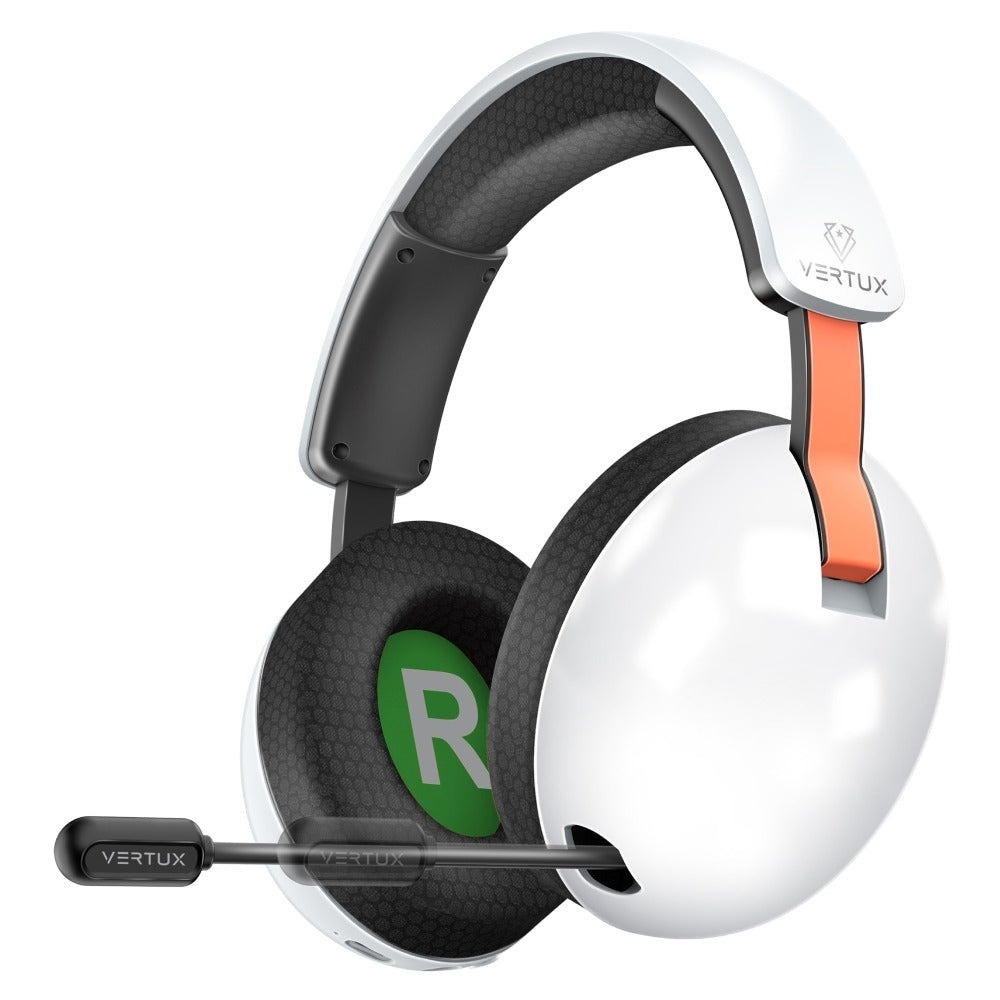 Vertux High Performance Tri Mode Connectivity Lag Free Gaming Headset with Retractable Microphone 80 Hours Playback & HD Quality Sound |BB-8|
