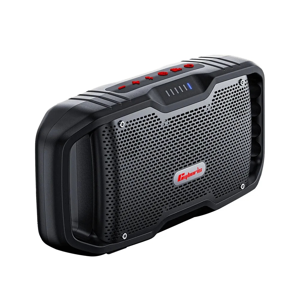 Cyboris 10000mAh 120W Deep Bass Multi Sync and DSP Audio Technology IPX6 Waterproof Powerful Wireless Speaker |Motor Boom X10|