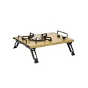 موقد التخييم القابل للطي من جرين ليون بتصميم مدمج وخفيف الوزن، قدرة تسخين 4000 واط ومقابض متينة |GCS-20||GNGC2FLSTOVKI|