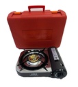 ALHOR LIWA Camping Stove Set 2.2kW Portable Stove with Carry Bag Fry Pan & BBQ Tools |HOR-07-023|