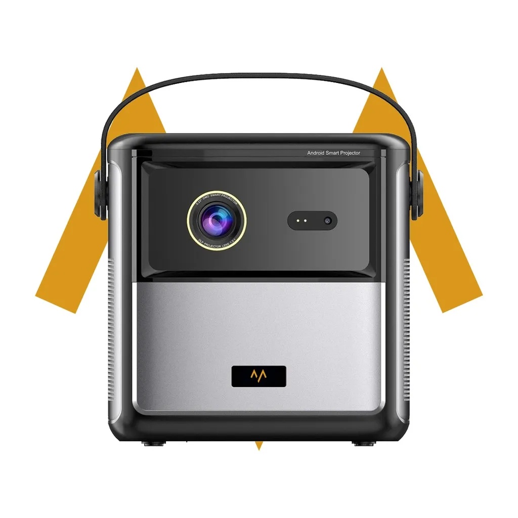 7MD Smart Projector Portable 1080p Full HD 500 ANSI Brightness 3D Support Long Battery Life with 1 Year 7MD Subs and Free Tripod Stand |7MD2498|