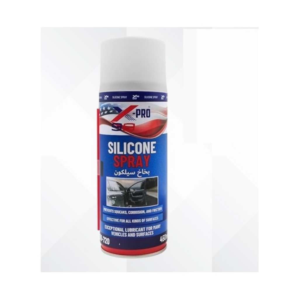 X-Pro American 450ml Silicone Spray The Ultimate Multi Purpose Lubricant & Protective Coating |X99-720|