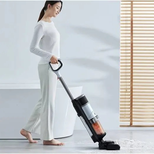USED Deerma Automatic Power Adjust Water Suction Washing Wireless Vacuum Cleaner | DEM-VX300 |