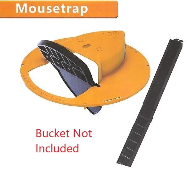 Easy To Use Mousetrap Reusable Pet and Child Friendly High Safety ABS Plastic & Detachable Design