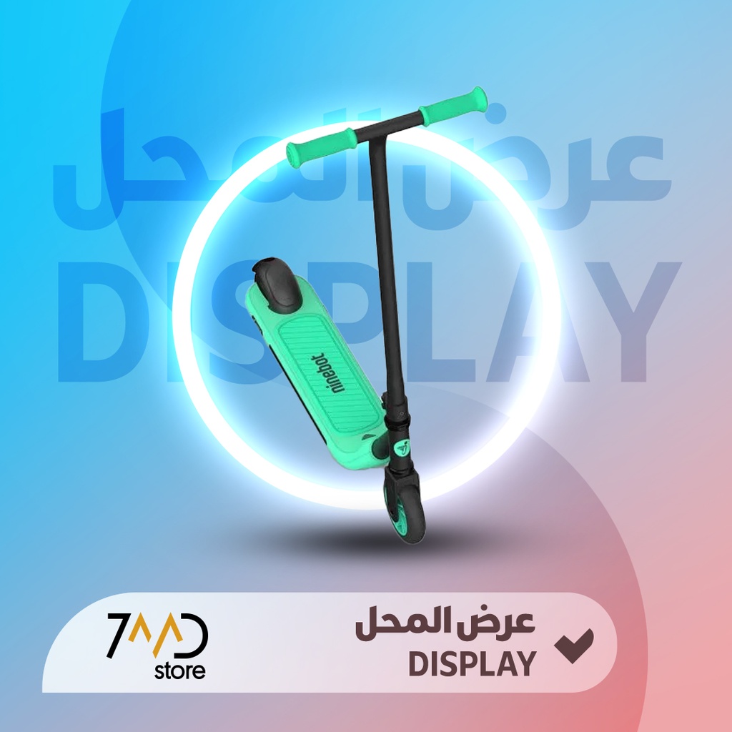 🚨 DISPLAY PIECE 🚨 Ninebot Electric Scooter With 3  Driving Modes &  12 km/h Speed For Children |ZING-A6| 🚨 Without box 🚨