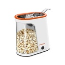 Porodo Lifestyle Air Popped Popcorn Maker 1200W Oil Free Quick 2 to 4 Min Prep Hot Air Technology 60g Capacity |LF061||PDLFST061-WHOG|