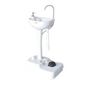 Porodo Lifestyle Portable Handwash Station 17L Water Capacity 3L Soap Tank Hands Free Foot Pump Operation |LFS049|| PD-LFST049|