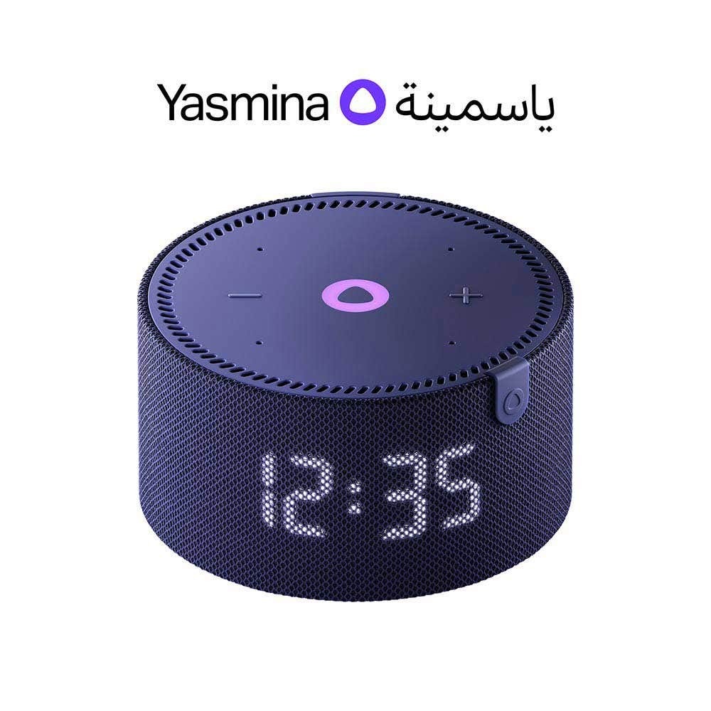 مكبر الصوت الذكي المصغر ياسمينة  مساعد الذكاء الاصطناعي البشري 10 واط قوة صوت 4 ميكروفونات تكامل مع المنزل الذكي توجيه روحي وتقنية التعرف على الصوت |Y-00020|