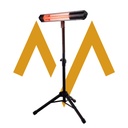 7MD Infrared Heater Waterproof IP65 3 Level Heating Energy Saving Anti Scalding & Instant Heat |7MD-F103|