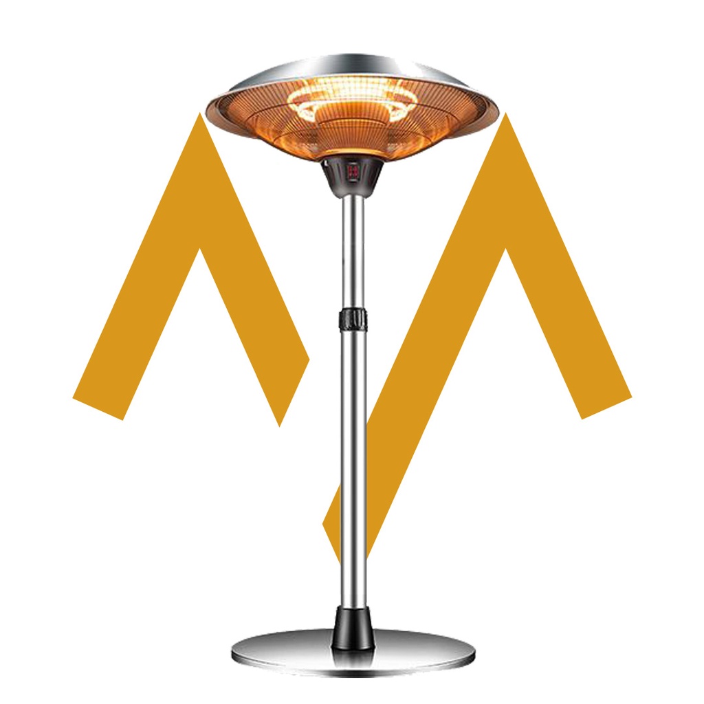 7MD Infrared Heater Instant Heating IP44 Waterproof Safe Energy Efficient Indoor & Outdoor Use