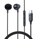 Acefast Wired Earphones USB-C with Mic Clear Sound Comfortable Fit 1.2m Tangle Free Cable for Phone and Tablet |L2|