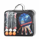 Weinixun Table Tennis Racket Set for Professional & Recreational Play Set of 4 Rackets Net and 6 Balls