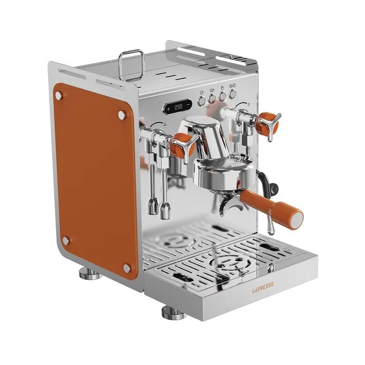 Lepresso Espresso Machine 3100W 1.6L Water Tank Capacity 15 Bar Pump Automatic Pressure Relief with Dual Boiler System and Milk Steamer |LP029||LPCFFM0029|