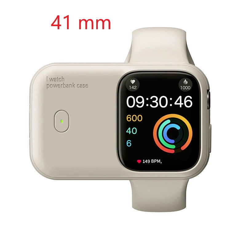7MD Watch Power Bank Case Wireless Charger Portable 1200mAh Battery Lithium Ion Polymer for Smartwatches
