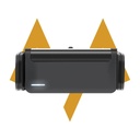 7MD Mini Car Electric Holder with Automatic Clamping Adjustable Aluminum Alloy Arms Wireless Charging 200mAh Battery