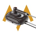 البخار مكواة حمدستور الكهربائية للملابس 1.2 لتر خزان ماء، تسخين سريع خلال 30 ثانية، 1700 واط، تنظيف ذاتي، إيقاف تلقائي، مستويات بخار قابلة للتعديل | 7MD-318A