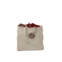 Ghaith & Qalby Etmaan Foldable Annas Linnas Tote Shopping Bag Reusable Eco Friendly Cotton Lightweight with Interior Pocket