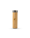 Ghaith and Qalby Etmaan Eco Friendly 750 ml Bamboo Thermos Bottle Tea Infuser Stainless Steel Thermos Leak Proof Travel Bottle 500ml