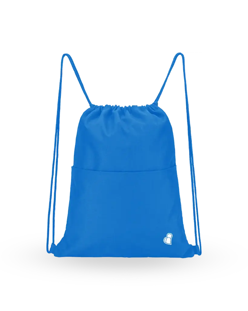 Ghaith and Qalby Etmaan Sports Backpack Waterproof Lightweight Travel Gym Bag with Side Pockets for Kids and Adults
