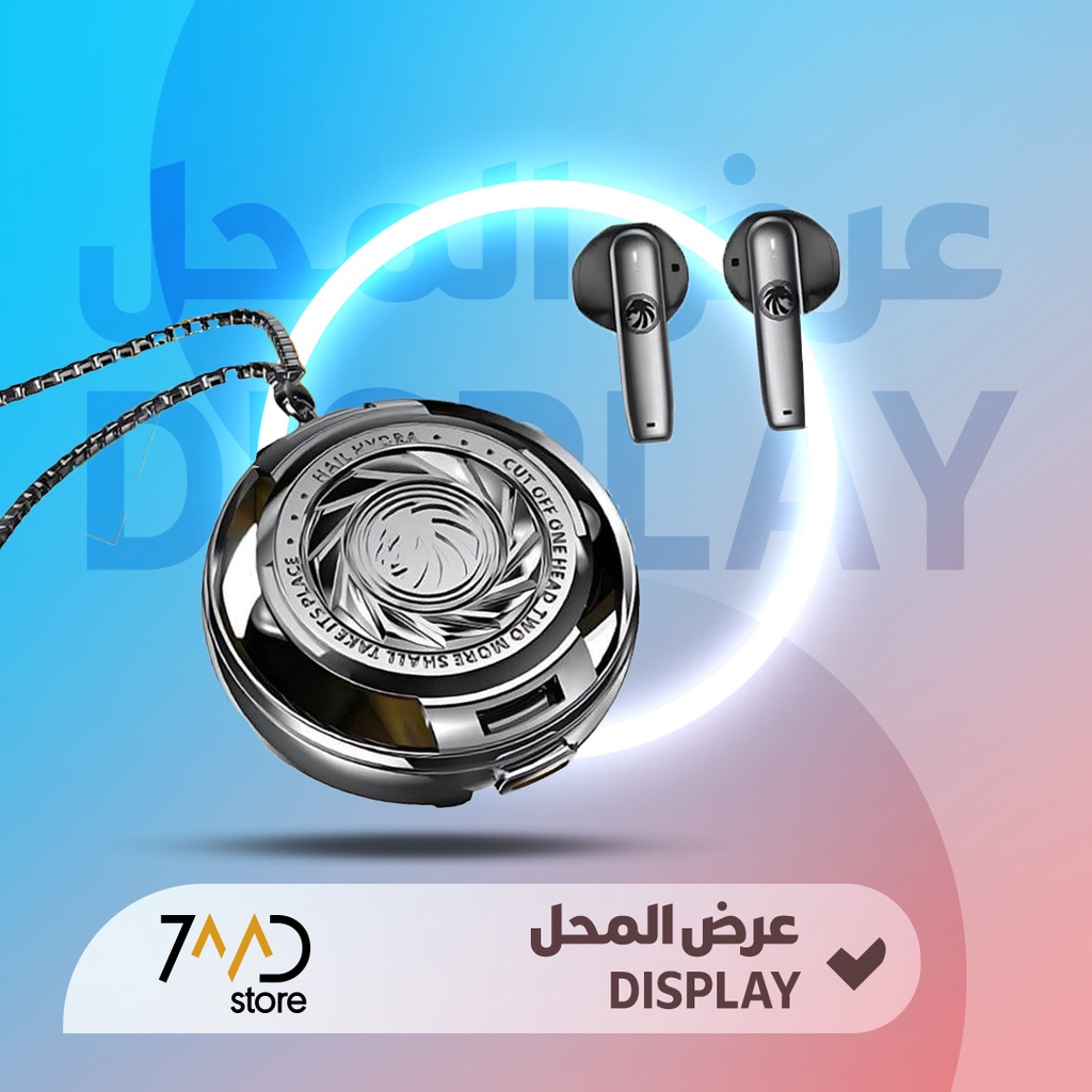 🚨 DISPLAY PIECE 🚨 7MD Stereo wireless Earbuds Unique Design Quality Material HiFi Sound Quality Comfortable & Durable Safe & Reliable | 7MD-W56 |